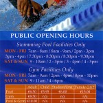 Kingfisher Ballinasloe gym and swimming pool schedule opening hours